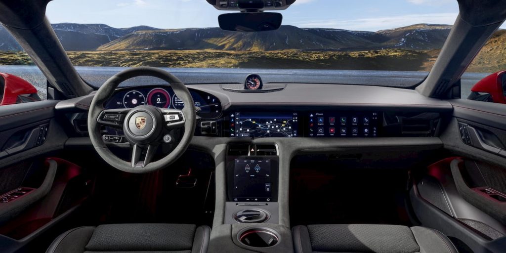 Porsche-new-Taycan-EV-GTS-interior